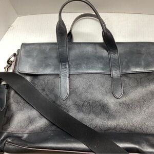 Coach Hamilton Portfolio Brief in Signature Canvas and Calf Leather 4190